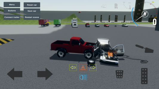 اسکرین شات بازی Car Crash Simulator Sandbox 3D 1