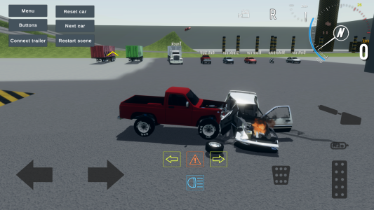 اسکرین شات 1 بازی Car Crash Simulator Sandbox 3D