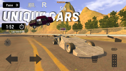 اسکرین شات بازی Car Crash X Race Simulator 3D 2