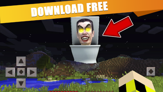 اسکرین شات برنامه Mod Skibidi Toilet 2 Minecraft 4