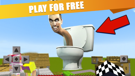 اسکرین شات برنامه Mod Skibidi Toilet 2 Minecraft 1