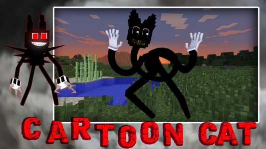 اسکرین شات 1 برنامه Cat cartoon mod