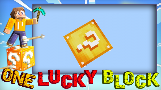 اسکرین شات برنامه One lucky block survival mod 2