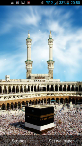 اسکرین شات برنامه Mecca Live Wallpaper 6