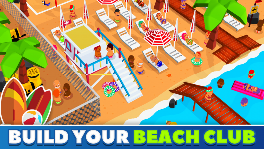 اسکرین شات بازی Beach Club Tycoon : Idle Game 7