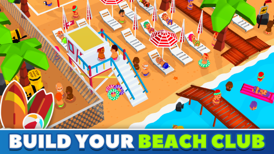 اسکرین شات 7 بازی Beach Club Tycoon : Idle Game