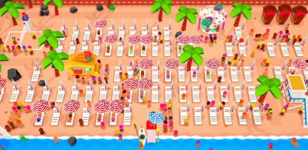 اسکرین شات بازی Beach Club Tycoon : Idle Game 7