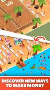 اسکرین شات 2 بازی Beach Club Tycoon : Idle Game
