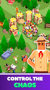 اسکرین شات بازی Camping Empire Tycoon : Idle 1