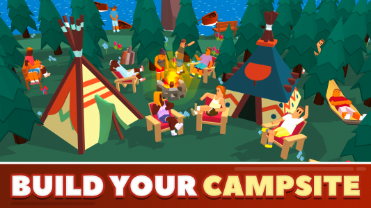 اسکرین شات بازی Camping Empire Tycoon : Idle 1