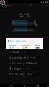 اسکرین شات برنامه Battery Lite 7