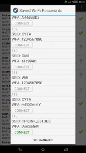 اسکرین شات برنامه Wifi WPS Plus 6