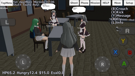 اسکرین شات بازی School Girls Simulator 3