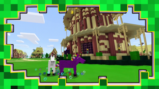 اسکرین شات بازی My Pony Unicorn Game Minecraft 2