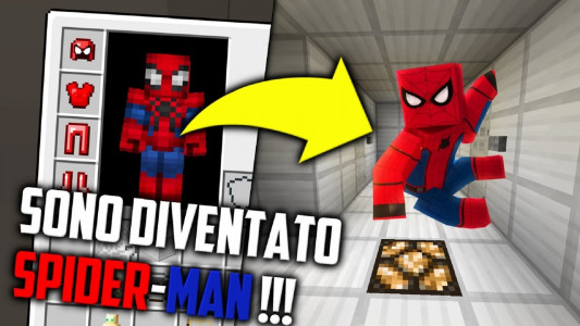 اسکرین شات برنامه Minecraft Spider Man Mod PE 2