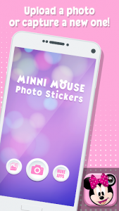 اسکرین شات برنامه Minni Mouse Photo Stickers 1