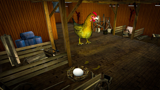 اسکرین شات 2 بازی Evil Chicken Foot Escape Games
