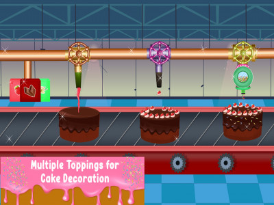 اسکرین شات بازی Chocolate Cake Factory Game 4