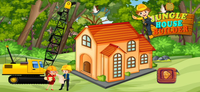 اسکرین شات 1 بازی Jungle House Builder Games