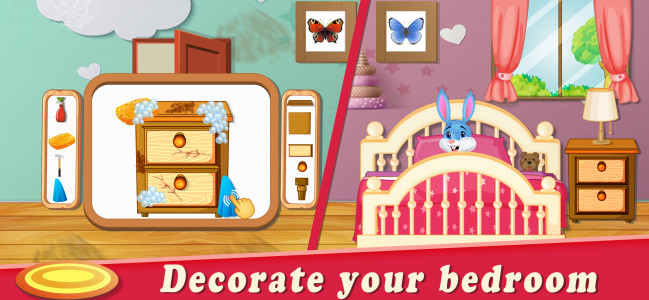 اسکرین شات 6 بازی Bunny Friend: Rabbit Dress Up