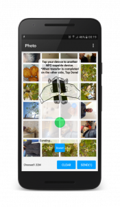 اسکرین شات برنامه Easy NFC transfer & share 1