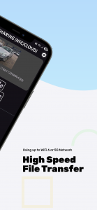 اسکرین شات 2 برنامه Easy Files transfer NFC/WiFi