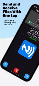 اسکرین شات 1 برنامه Easy Files transfer NFC/WiFi