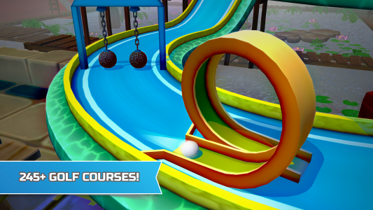 اسکرین شات بازی Mini Golf 3D Multiplayer Rival 1