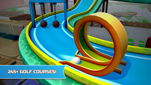 اسکرین شات 1 بازی Mini Golf 3D Multiplayer Rival