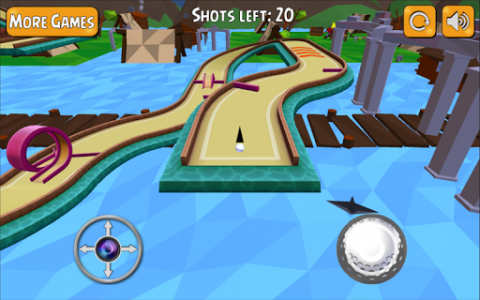اسکرین شات بازی Mini Golf 3D Course King 6