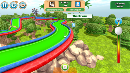 اسکرین شات بازی Mini Golf Rival Cartoon Forest 8