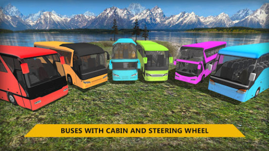 اسکرین شات بازی Mountain Bus Simulator 2020 - Free Bus Games 4