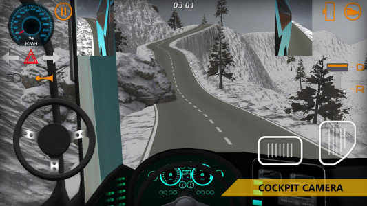اسکرین شات 1 بازی Mountain Bus Simulator 2025