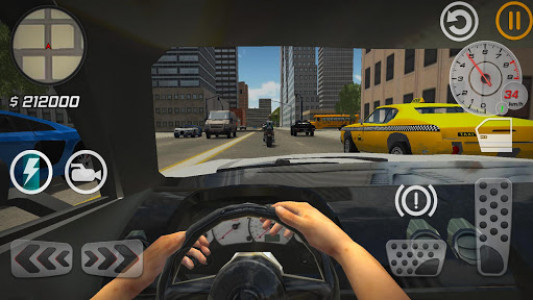 اسکرین شات بازی City Car Driver 2020 3