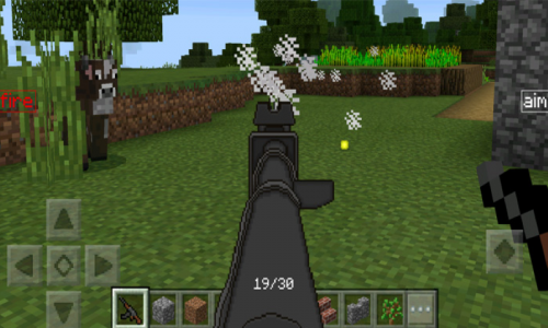 اسکرین شات بازی Desno Guns Craft Mod for MCPE 2