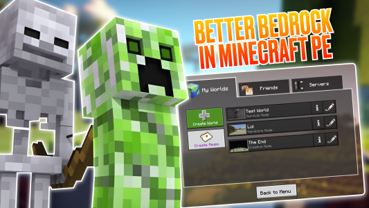 اسکرین شات برنامه Better Bedrock in Minecraft PE 1