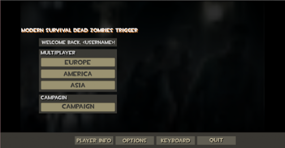 اسکرین شات بازی Modern Survival  Dead Zombies Trigger 3