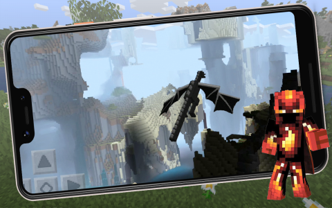 اسکرین شات برنامه 🐲 Ender Dragon Minecraft Mod 2