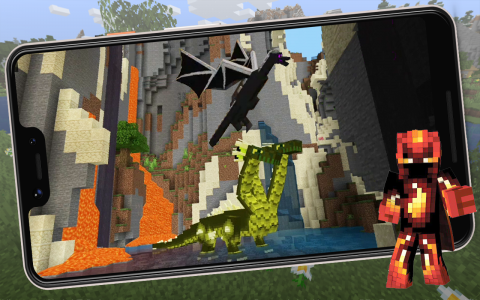 اسکرین شات برنامه 🐲 Ender Dragon Minecraft Mod 1
