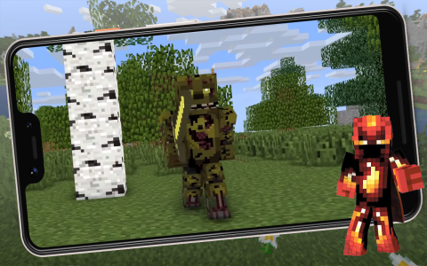 اسکرین شات برنامه Zombie Monster Minecraft mod 3