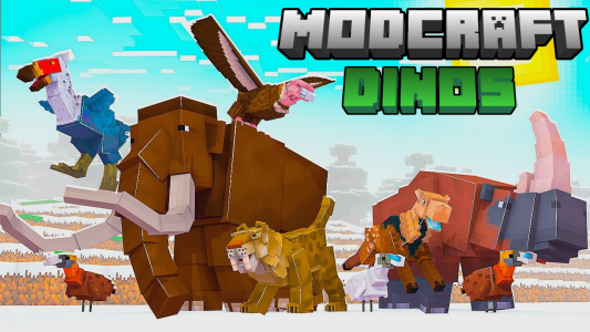 اسکرین شات برنامه MOD Craft | Dinosaur Minecraft 6