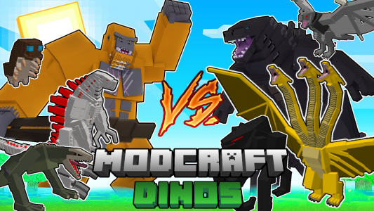 اسکرین شات برنامه MOD Craft | Dinosaur Minecraft 4