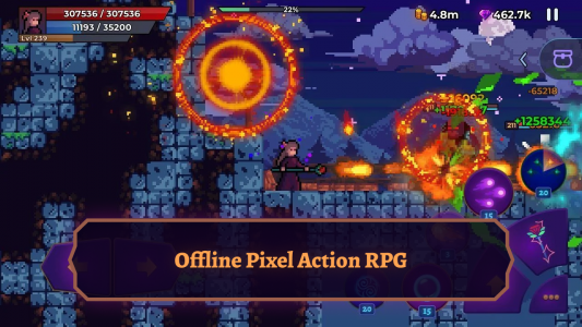 اسکرین شات 1 بازی Moonrise Arena - Pixel RPG