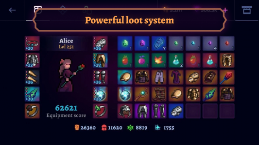 اسکرین شات 2 بازی Moonrise Arena - Pixel RPG