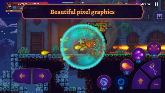 اسکرین شات 3 بازی Moonrise Arena - Pixel RPG