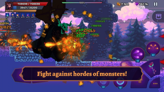 اسکرین شات 4 بازی Moonrise Arena - Pixel RPG