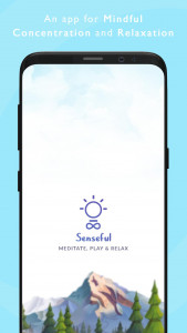 اسکرین شات 1 برنامه Senseful : Playful Meditation