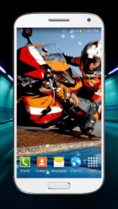 اسکرین شات برنامه Motorcycles Live Wallpaper HD 3