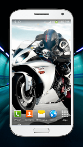اسکرین شات برنامه Motorcycles Live Wallpaper HD 6