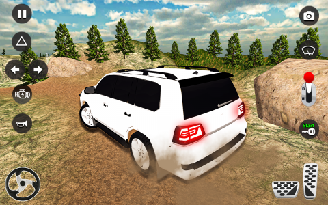 اسکرین شات بازی Prado Driving Real Car Games 4